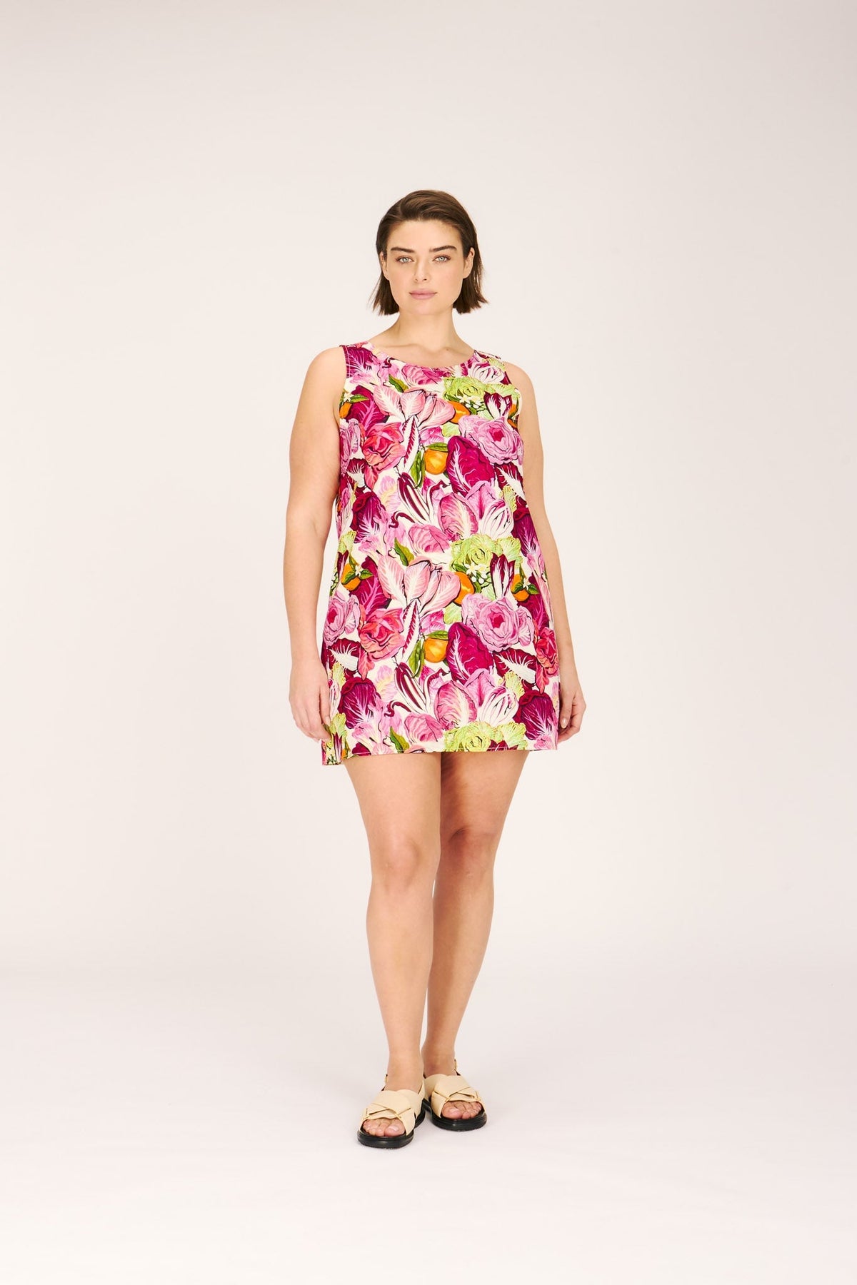 LOLA DRESS RADICCHIO & CITRUS DRESSES RachelAntonoff.com 