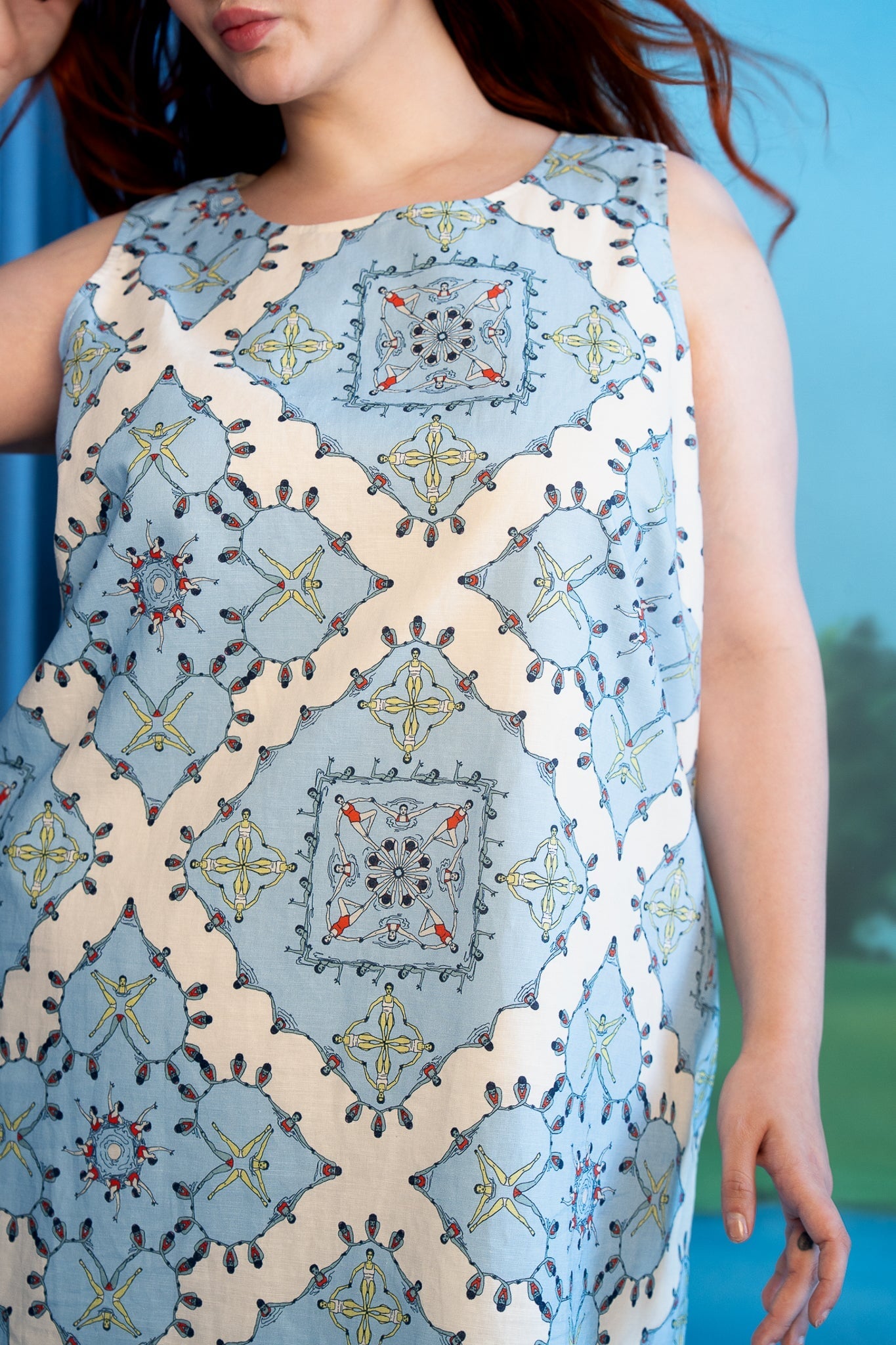 LOLA DRESS SYNCHRONIZED SWIMMERS DRESSES RachelAntonoff.com 