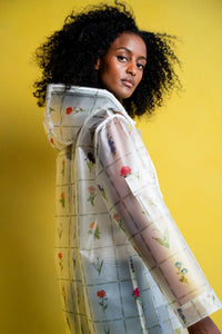 MADISON SLICKER FLOWERS OF THE MONTH OUTERWEAR RachelAntonoff.com 