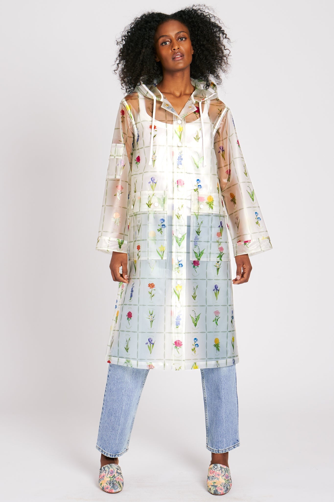 MADISON SLICKER FLOWERS OF THE MONTH OUTERWEAR RachelAntonoff.com 
