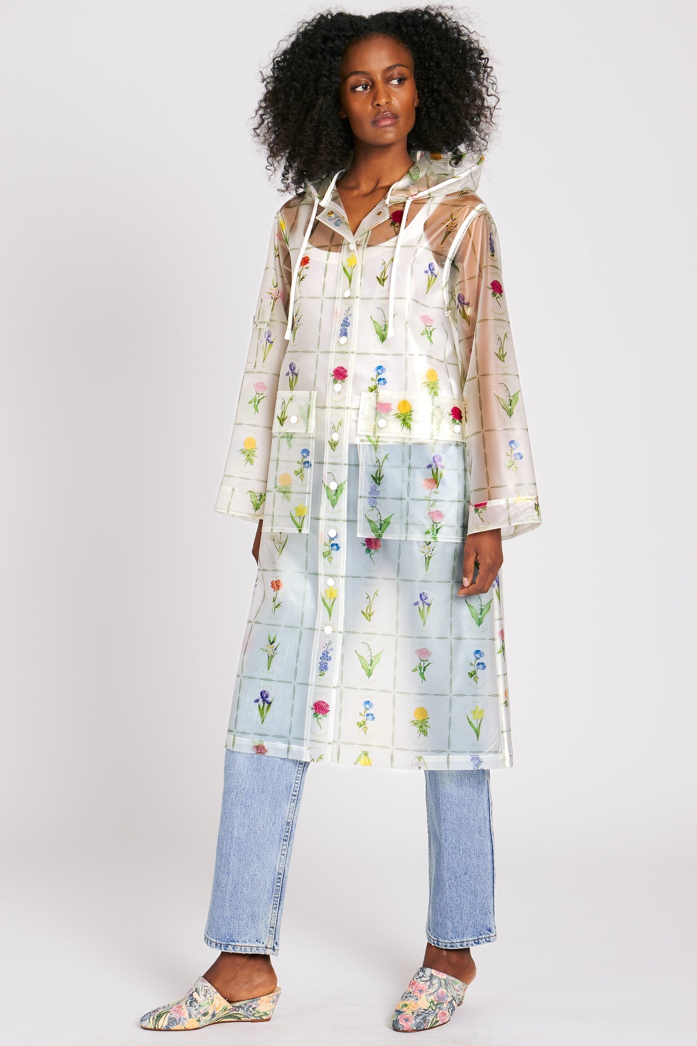 MADISON SLICKER FLOWERS OF THE MONTH OUTERWEAR RachelAntonoff.com 