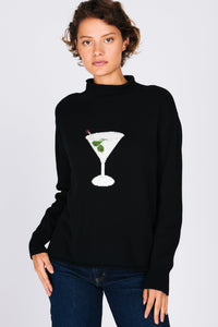 MARTINI MOCKNECK SWEATER Sweaters RachelAntonoff.com 