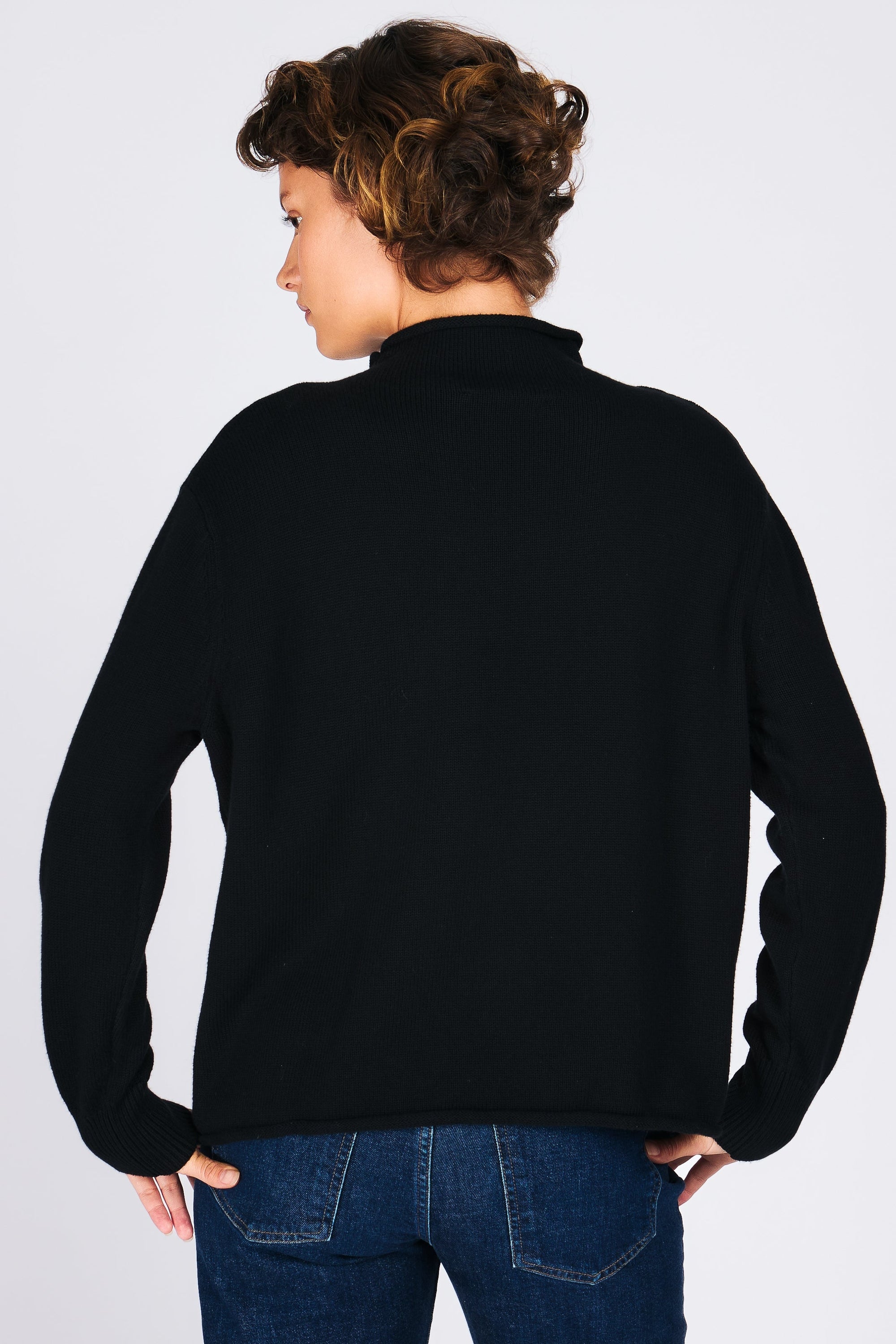 MARTINI MOCKNECK SWEATER Sweaters RachelAntonoff.com 