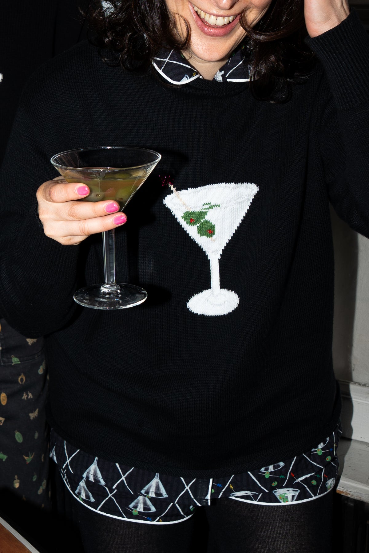 MARTINI MOCKNECK SWEATER BLACK