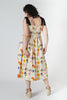 MINDY SMOCKED MIDI DRESS Dress/Jumpers RachelAntonoff.com 