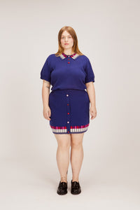 LIPSTICK POLO SWEATER SWEATERS RachelAntonoff.com 