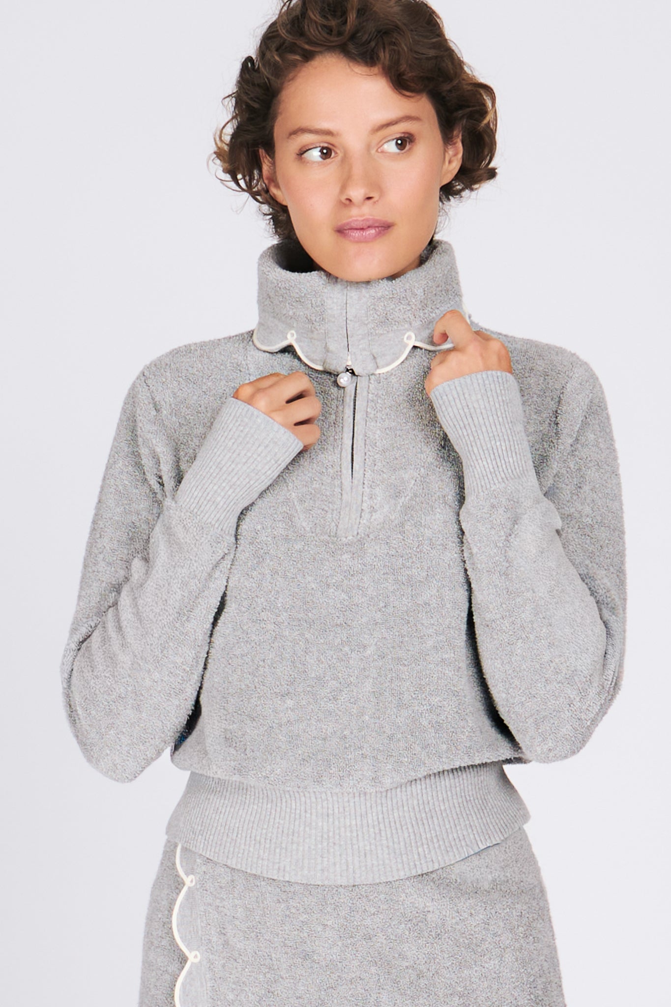 NICO HALF-ZIP SWEATER