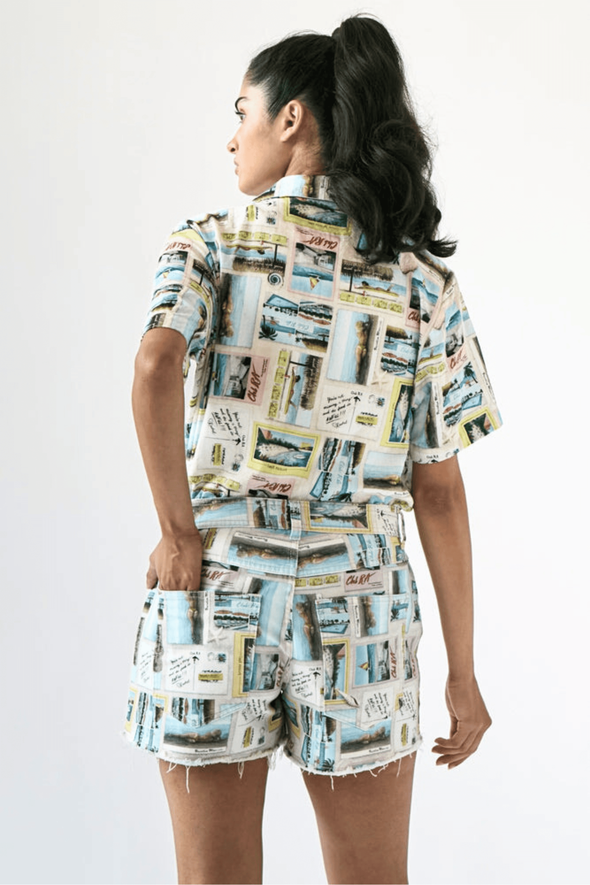 NIKKI SHORT POSTCARDS SHORTS RachelAntonoff.com 