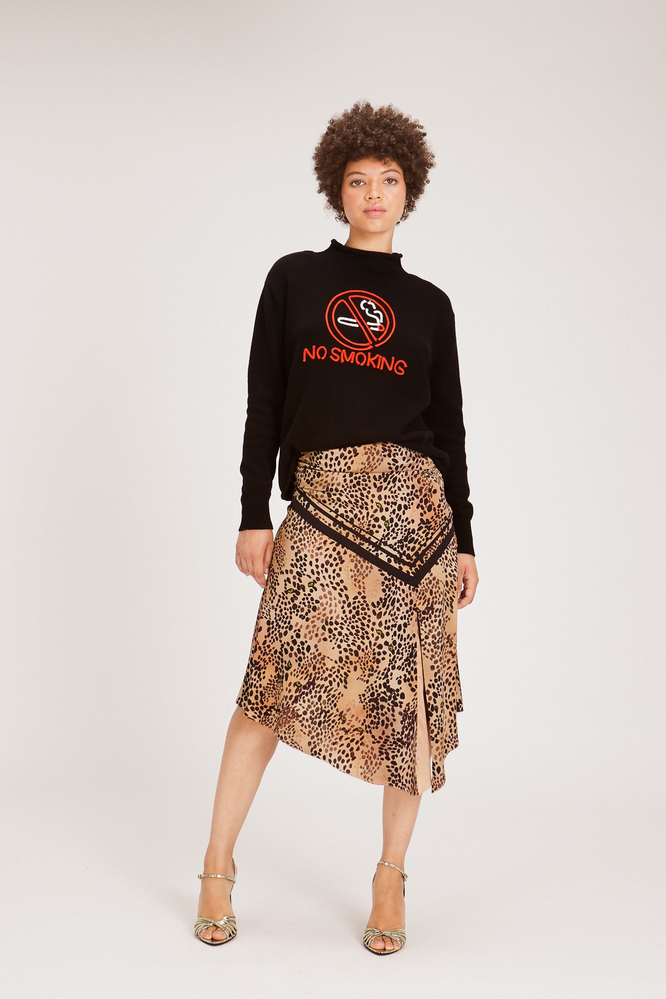 NO SMOKING MOCKNECK