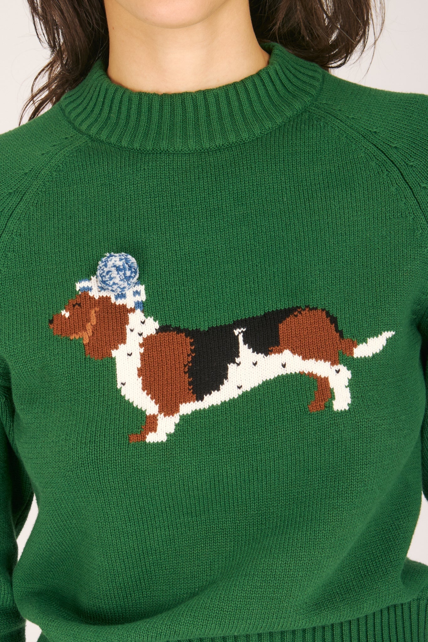 OTIS SWEATER EVERGREEN SWEATERS RachelAntonoff.com 