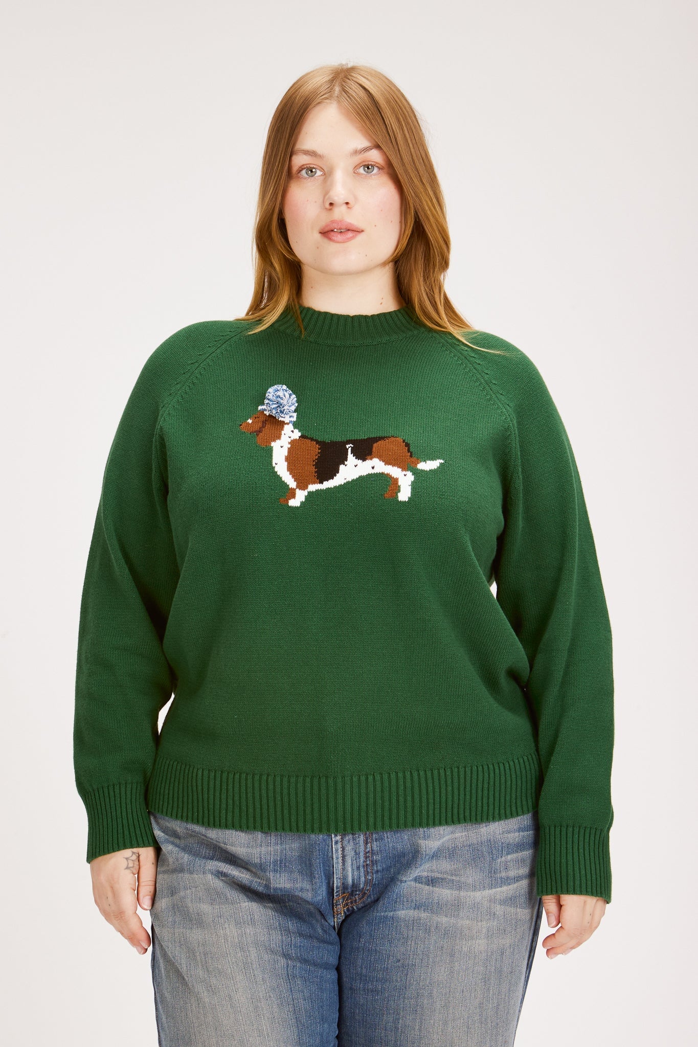 OTIS SWEATER EVERGREEN SWEATERS RachelAntonoff.com 