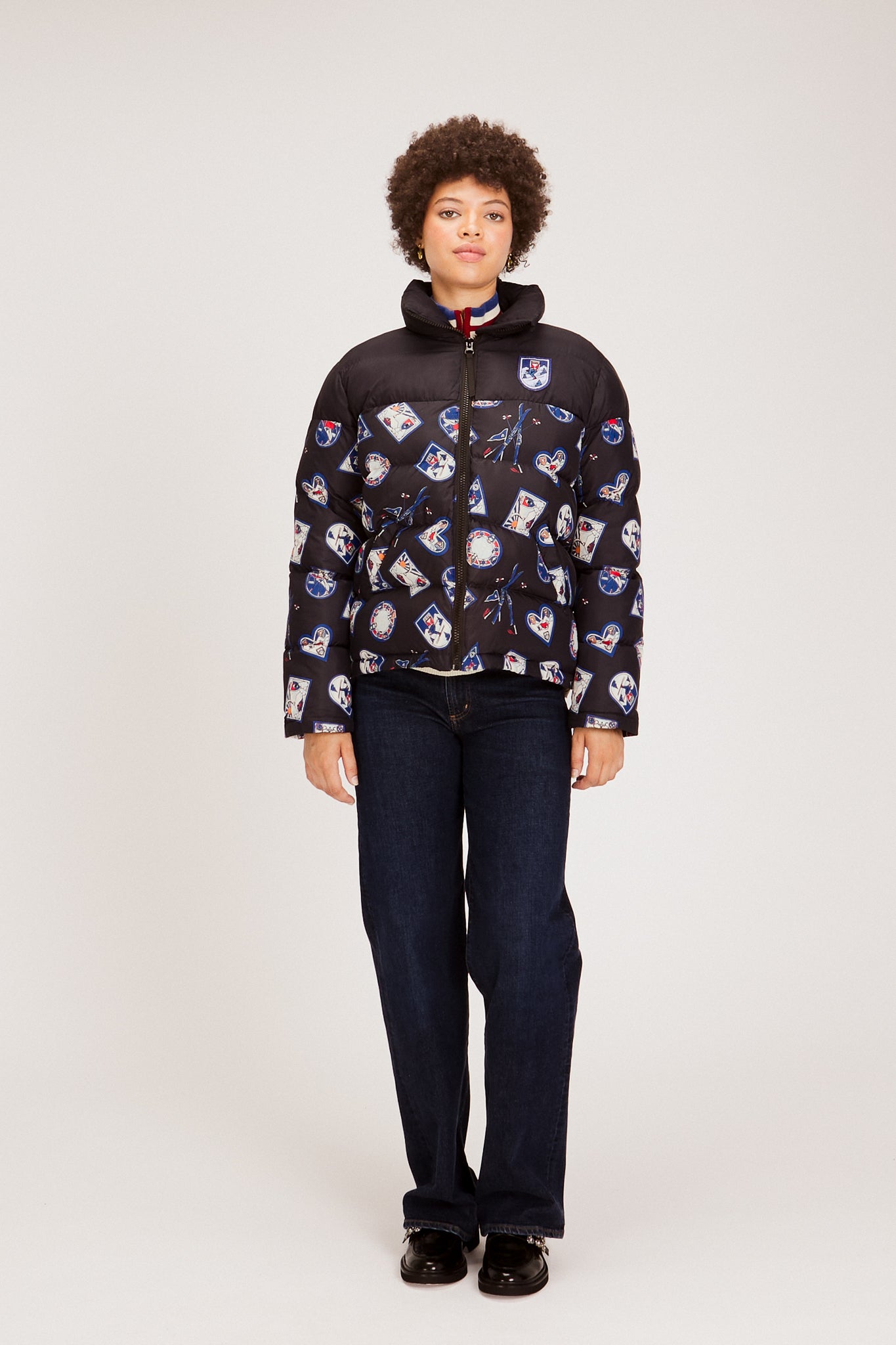 PARKER PUFFER SKI PATCHES