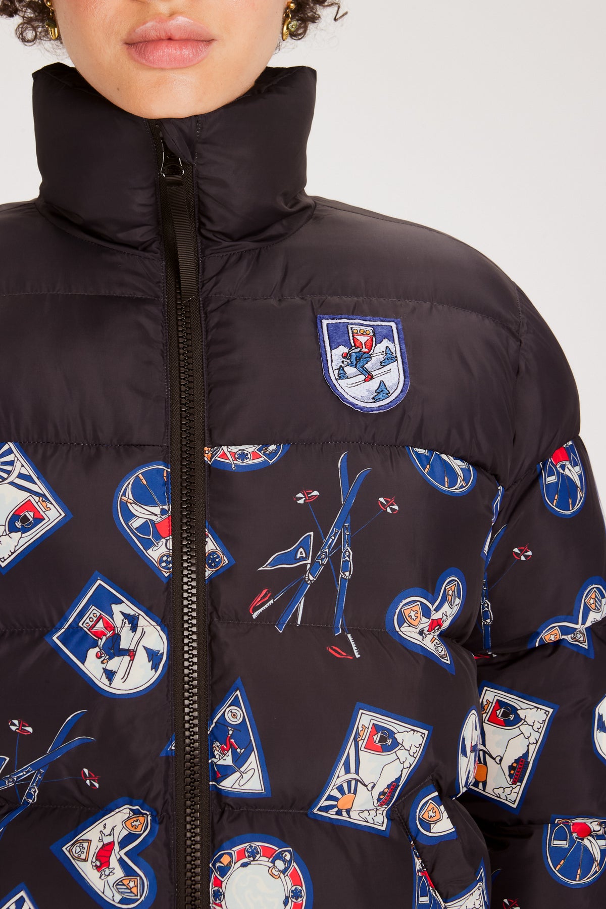 PARKER PUFFER SKI PATCHES