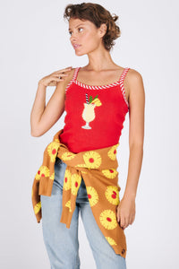 PIÑA COLADA TANK TOPS RachelAntonoff.com 