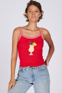 PIÑA COLADA TANK TOPS RachelAntonoff.com 