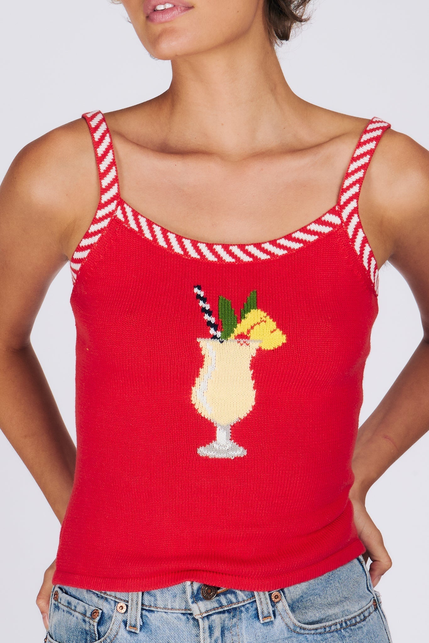 PIÑA COLADA TANK TOPS RachelAntonoff.com 