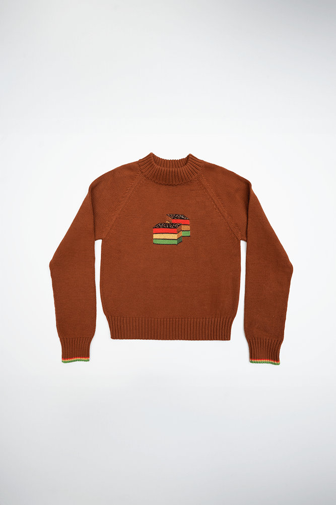 COTTON RAINBOW COOKIE SWEATER Sweaters RachelAntonoff.com 