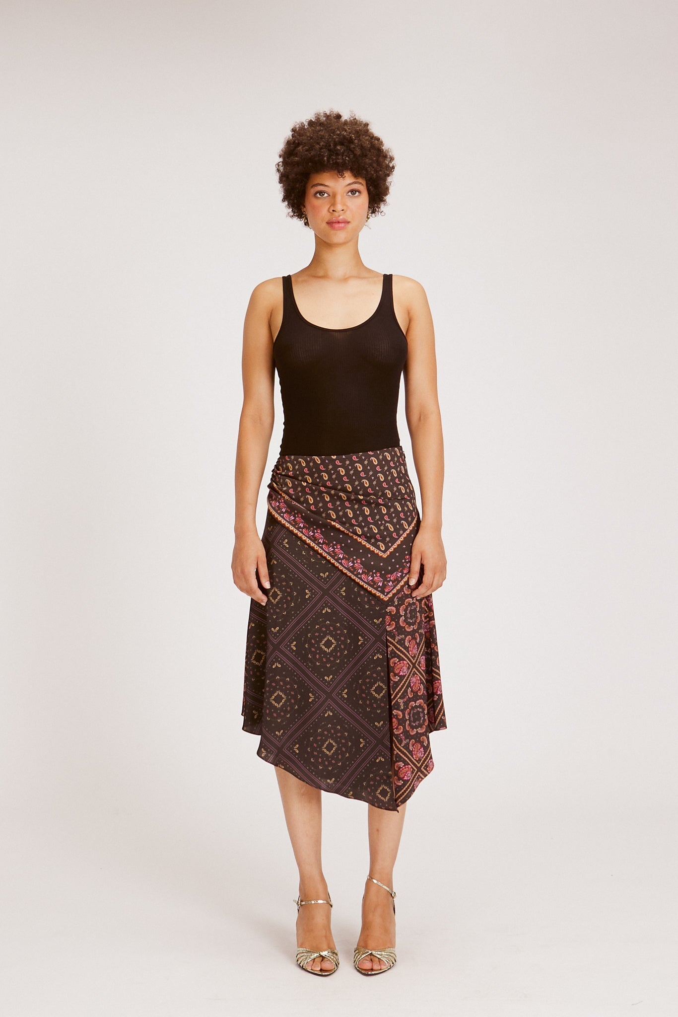 RAMONA SKIRT PURR PAISLEY SKIRTS RachelAntonoff.com 