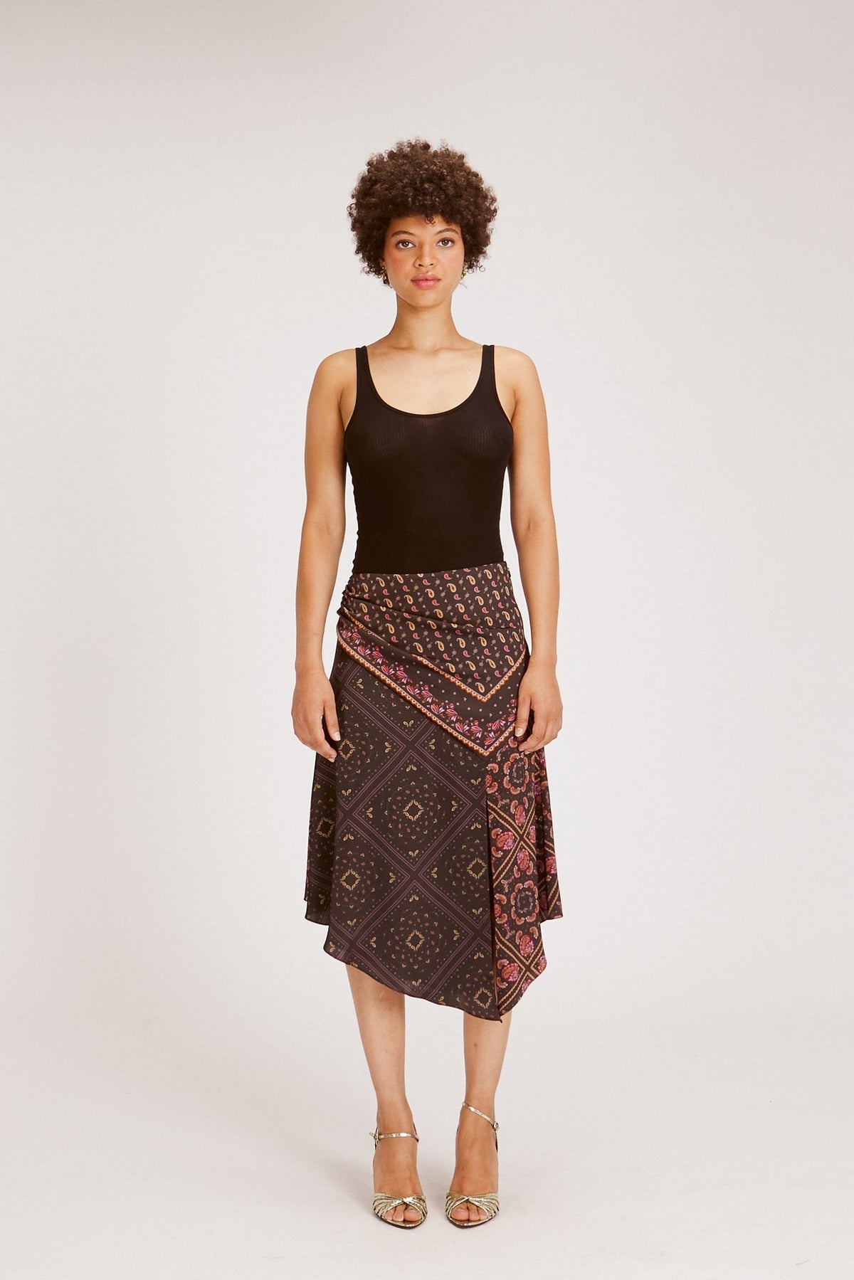 RAMONA SKIRT PURR PAISLEY SKIRTS RachelAntonoff.com 