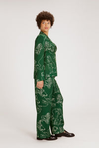 ROSE PANT DOG SCRAWL PANTS RachelAntonoff.com 