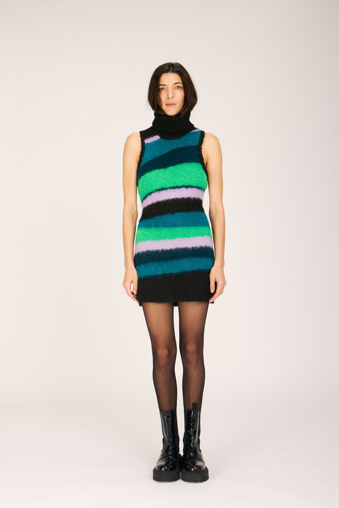 SAND ART KNIT DRESS DRESSES RachelAntonoff.com 