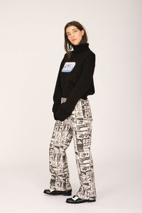 SARDINE TIN TURTLENECK SWEATERS RachelAntonoff.com 