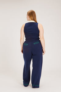 SERENA TOP NAVY TOPS RachelAntonoff.com 