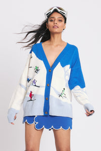 SKI SLOPE CARDIGAN RachelAntonoff.com 