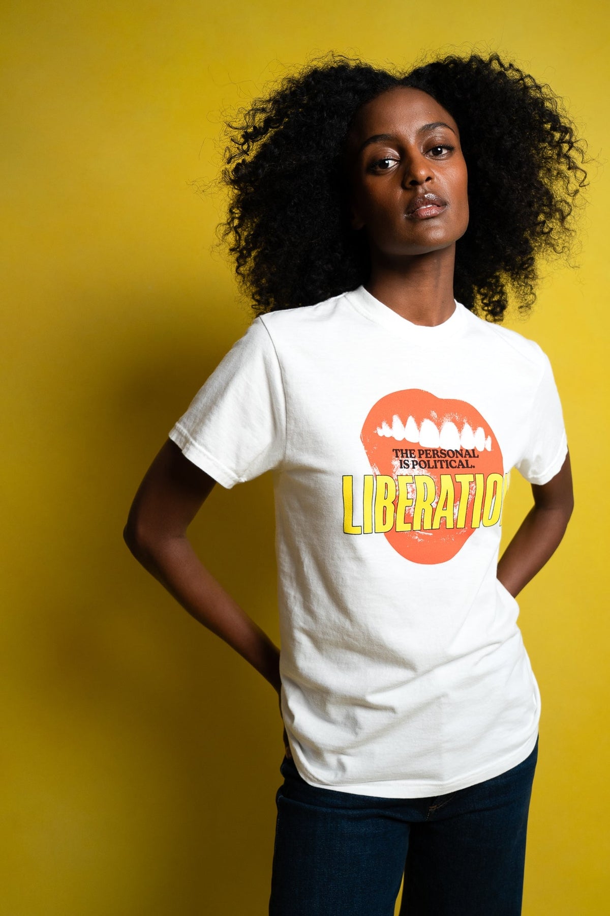 LIBERATION x RACHEL ANTONOFF TEE TEE RachelAntonoff.com 