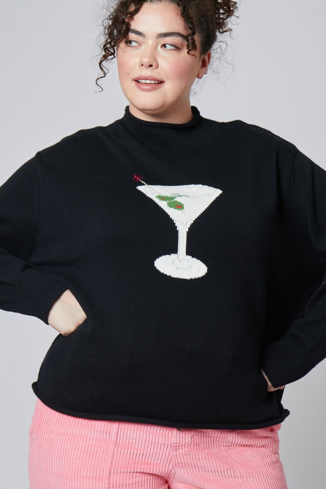 MARTINI MOCKNECK SWEATER XS-3X Sweaters RachelAntonoff.com 