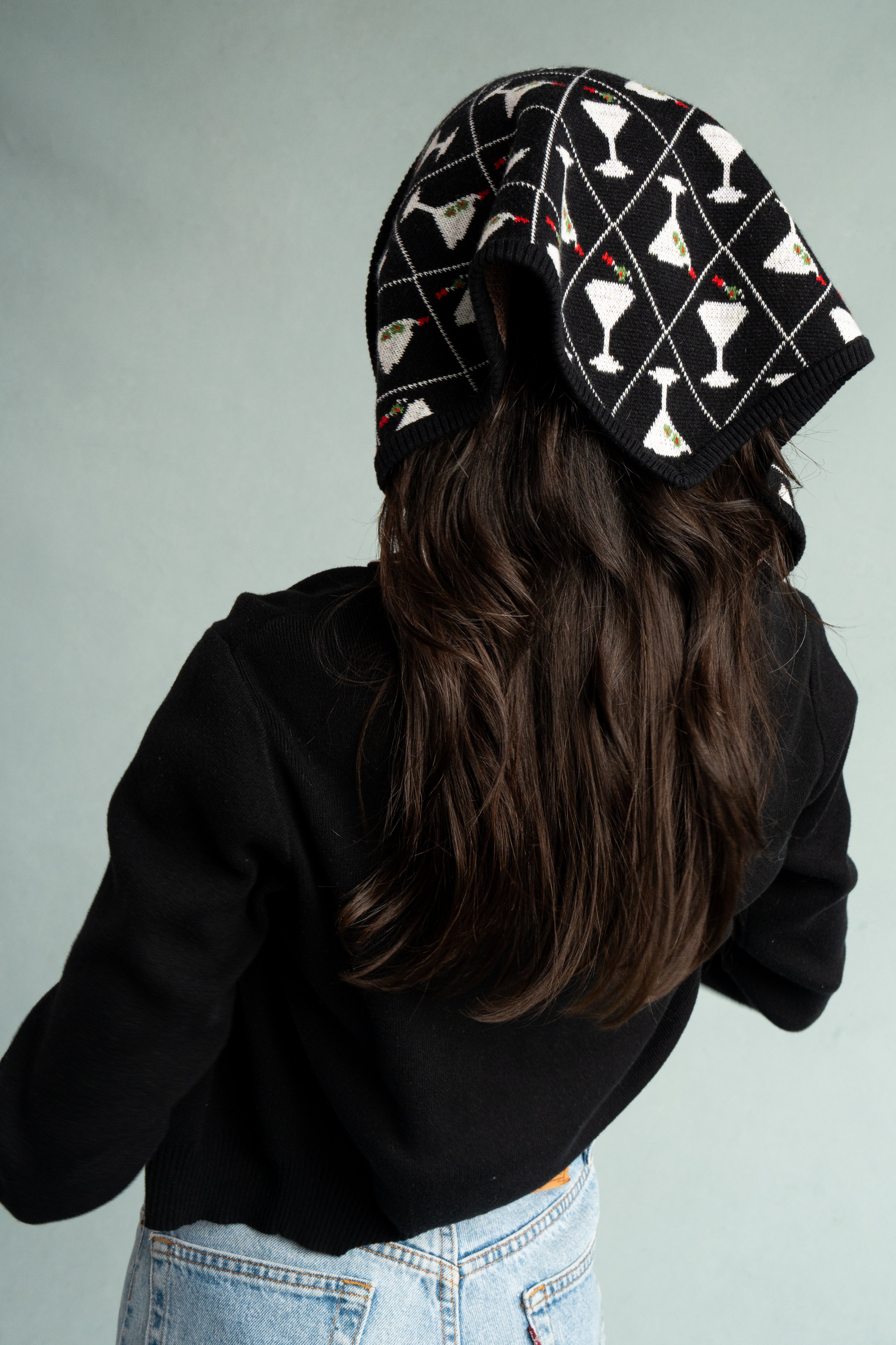 STEPHANIE SCARF MINI MARTINI ACCESSORIES RachelAntonoff.com 