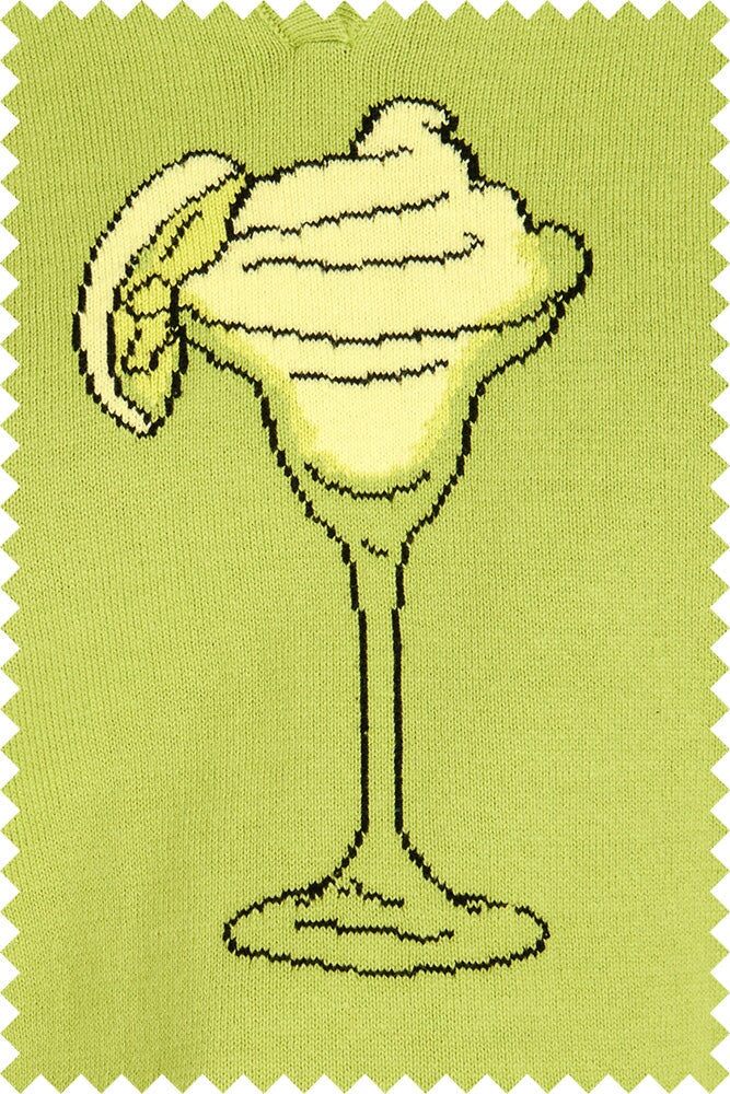MARGARITA POLO LIME TOPS RachelAntonoff.com 