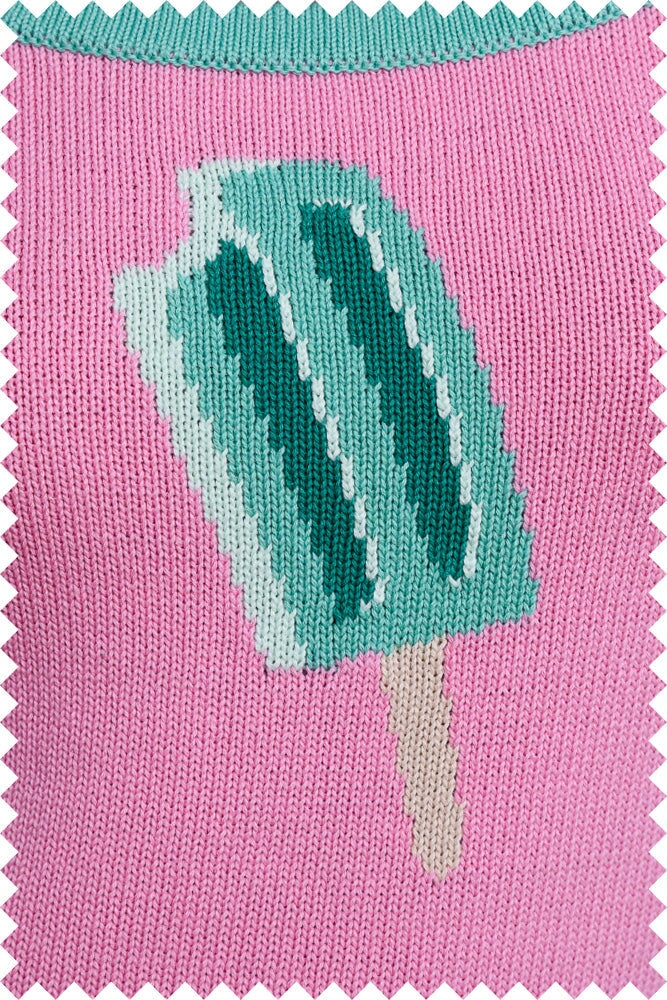 POPSICLE TANK BUBBLEGUM PINK TOPS RachelAntonoff.com 