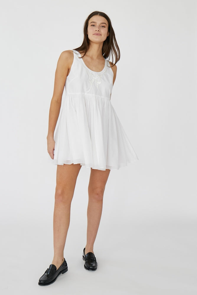 Eliana Dress White