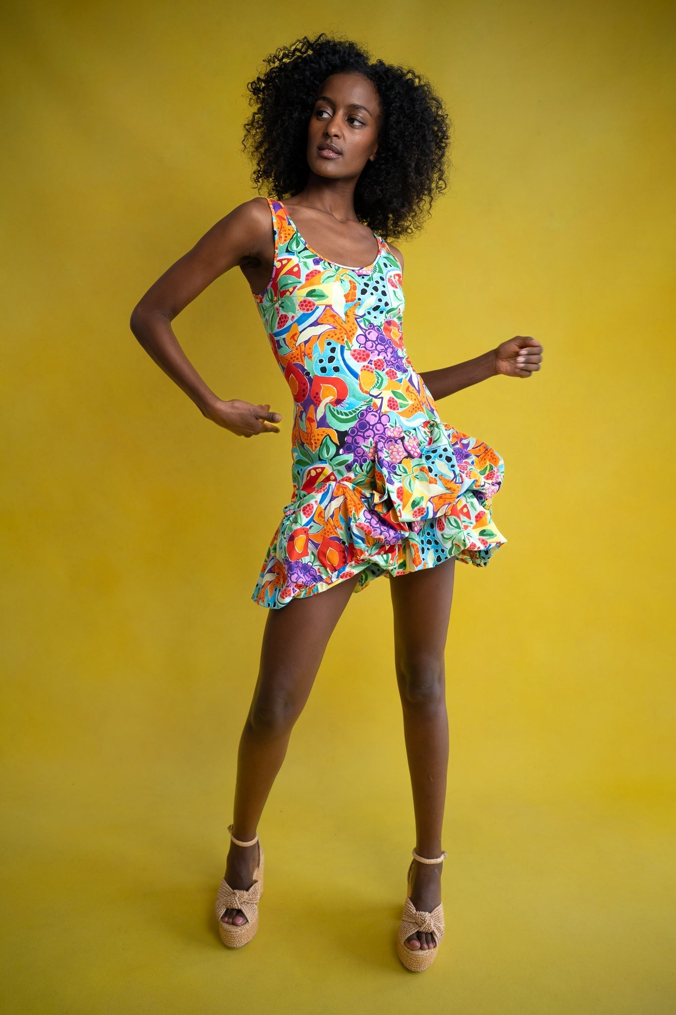 CINDY DRESS DOTTED FRUITS DRESSES RachelAntonoff.com 