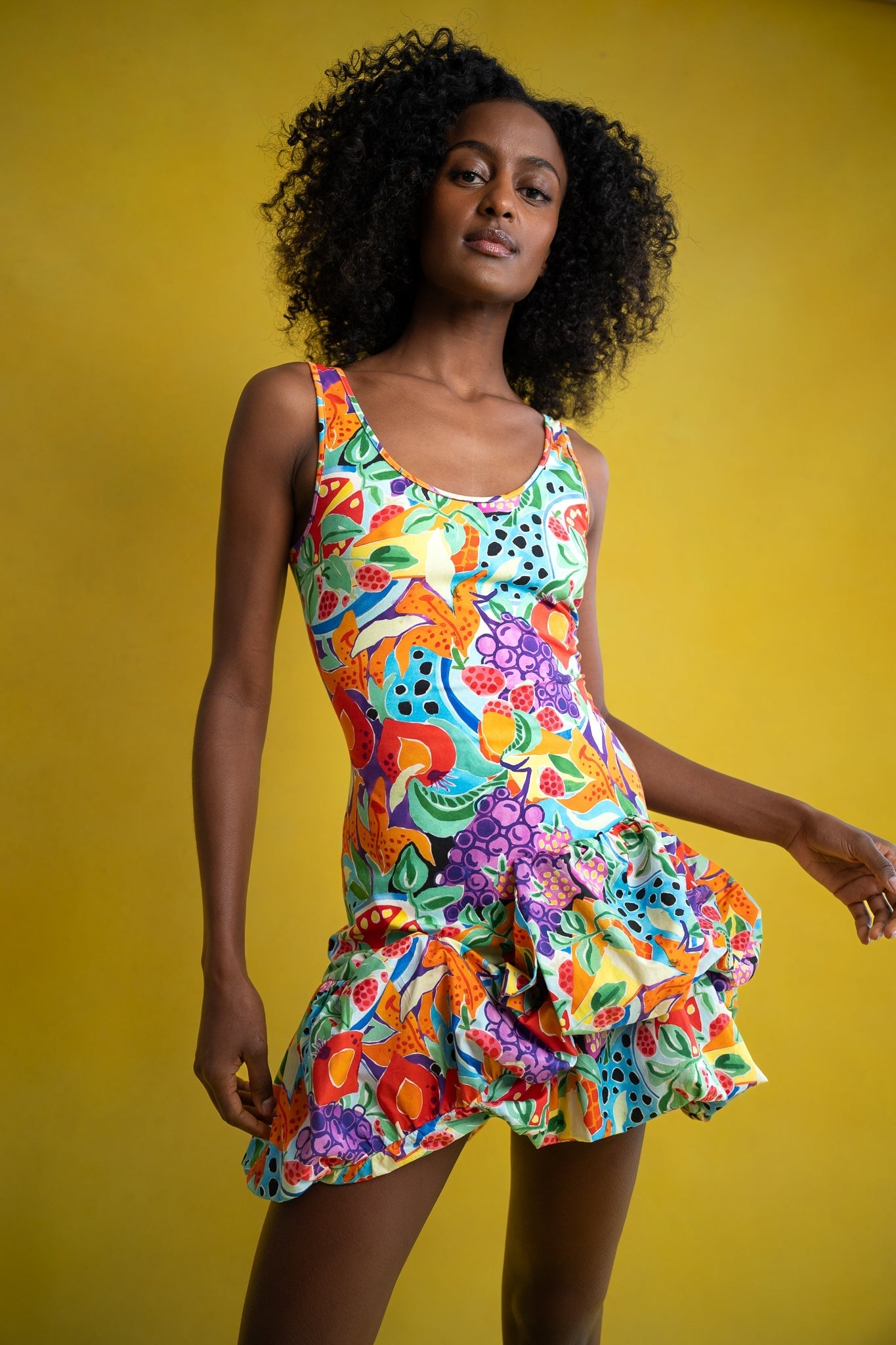 CINDY DRESS DOTTED FRUITS DRESSES RachelAntonoff.com 