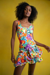 CINDY DRESS DOTTED FRUITS DRESSES RachelAntonoff.com 