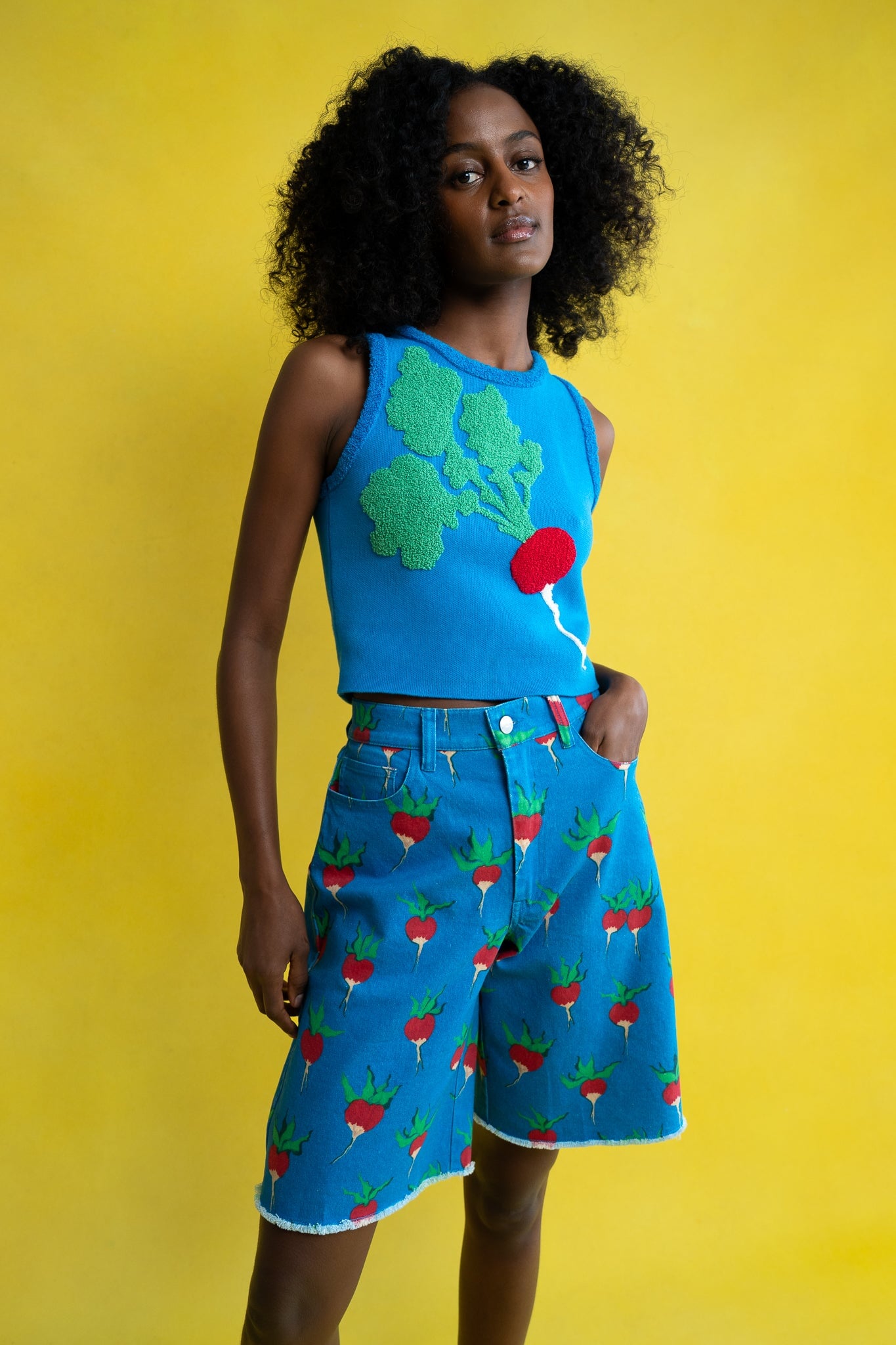 RADISH SHELL SWEATER TOPS RachelAntonoff.com 