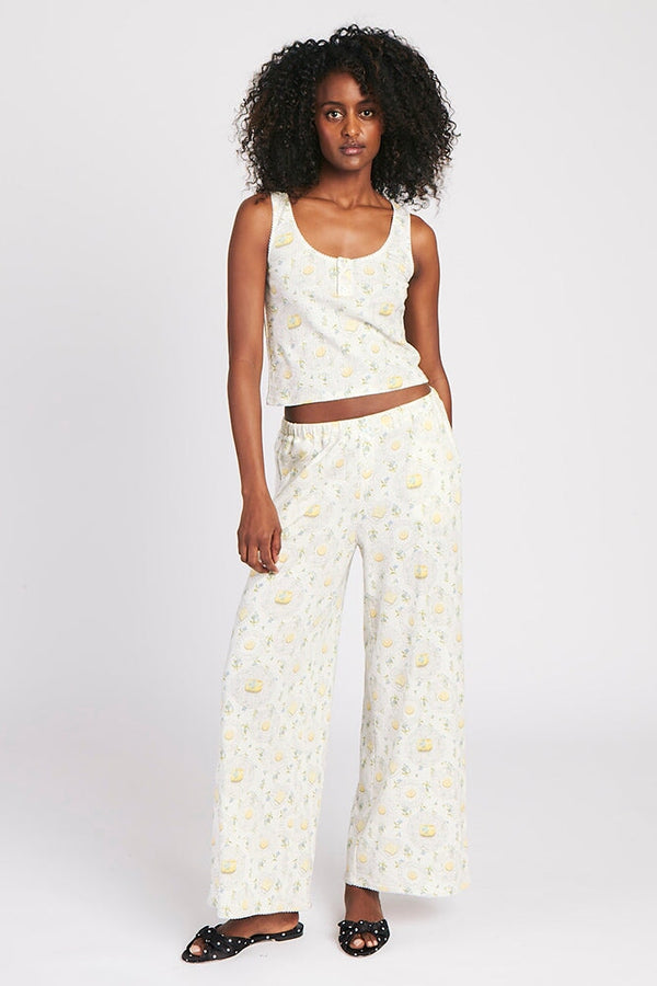 Butter Print Cotton Pajama Set - RachelAntonoff.com