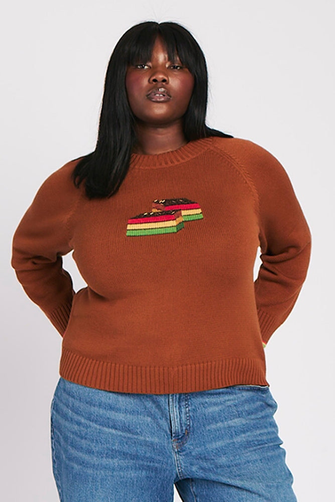 COTTON RAINBOW COOKIE SWEATER Sweaters RachelAntonoff.com 