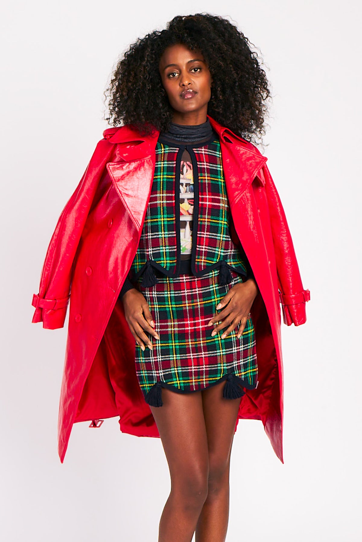 CLARA CARDIGAN TARTAN