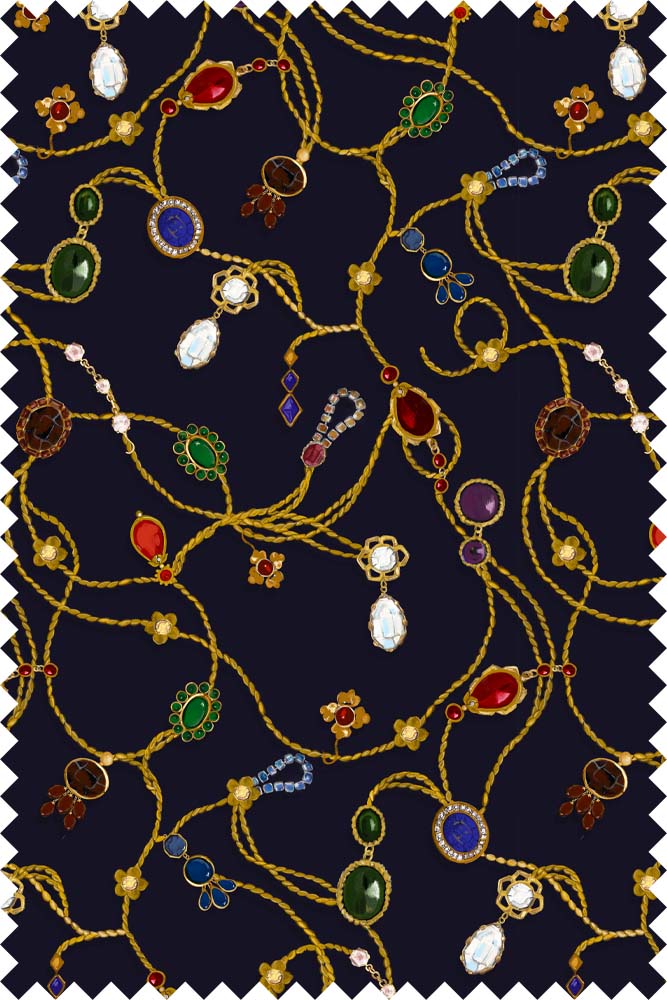 JEWEL JUMPSUIT TREE OF LOST JEWELS JUMPSUITS RachelAntonoff.com 
