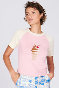 TWIST CONE PULLOVER TOPS RachelAntonoff.com 