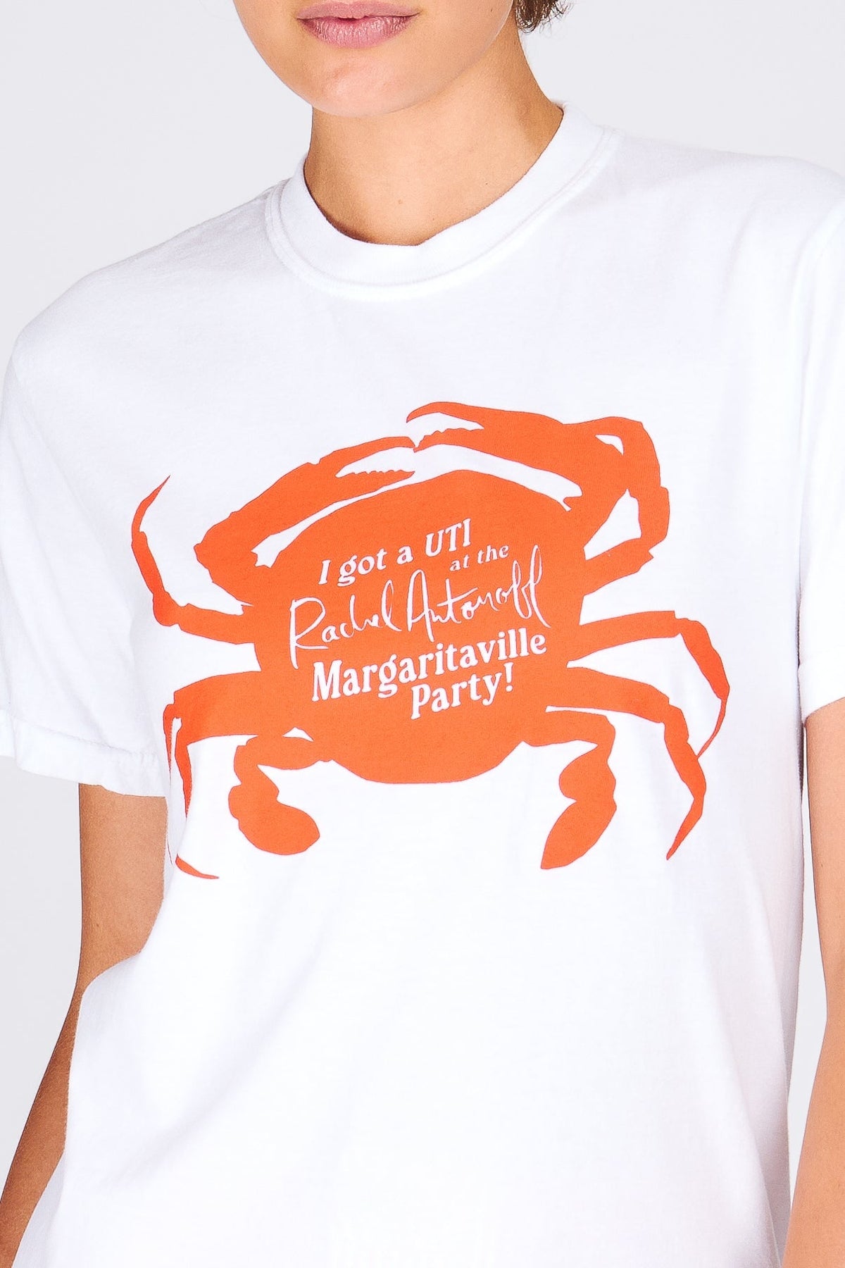 RA PARTY TEE "I GOT A UTI!" Tees RachelAntonoff.com 
