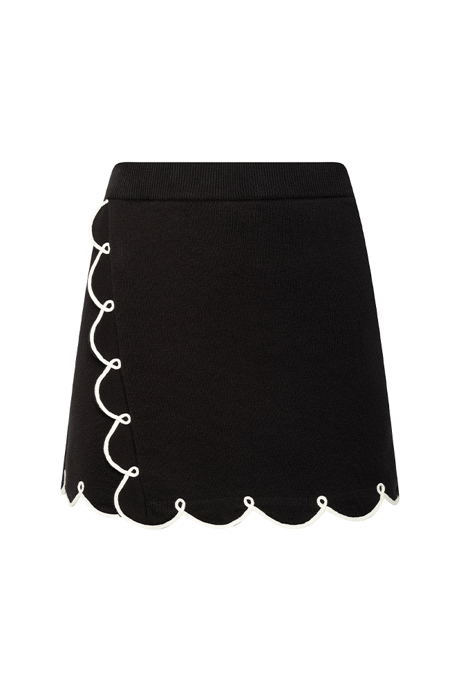 CUPCAKE SKORT BLACK SKIRTS RachelAntonoff.com 