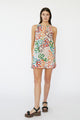 Colorful Mini Snake Print Dress