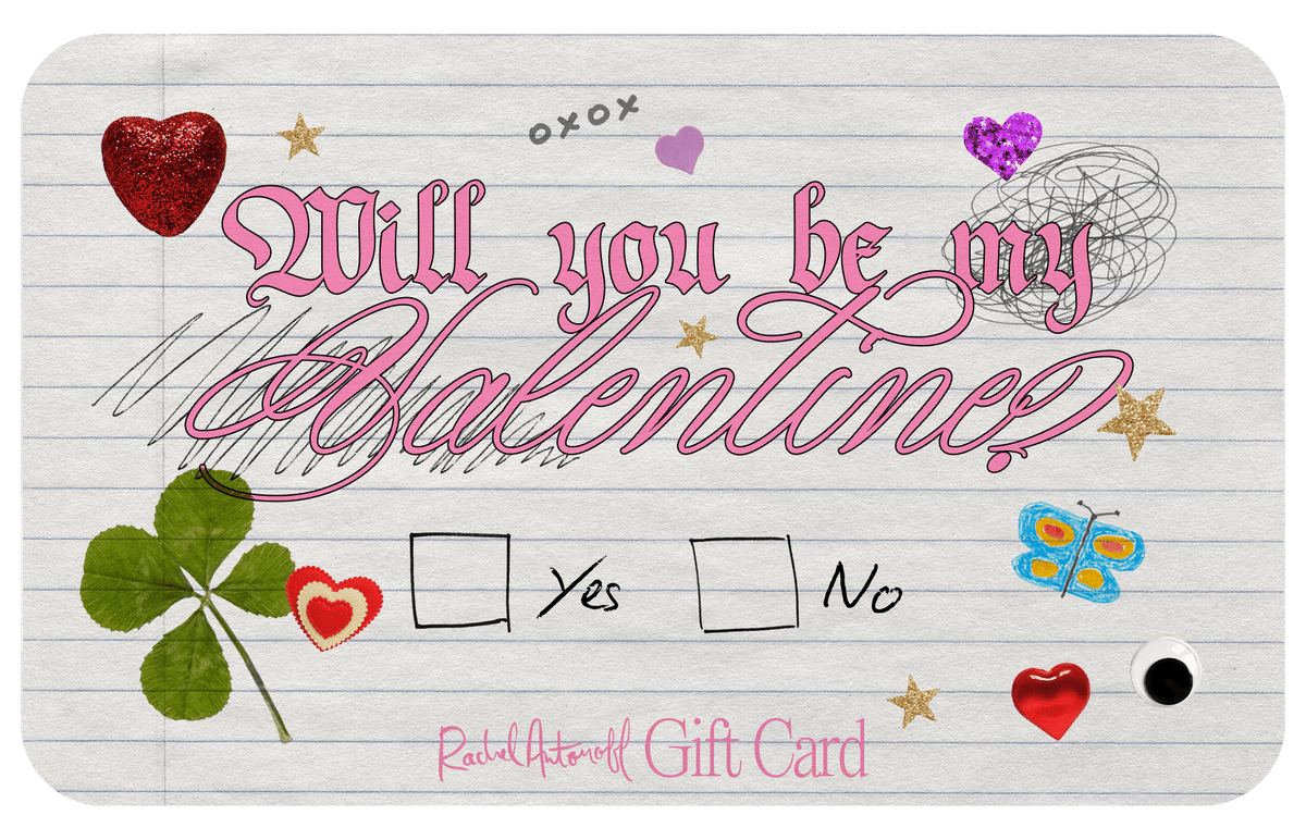 GIFT CARD GIFT CARD RachelAntonoff.com $25 