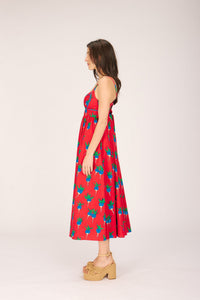VICTORIA DRESS BLUE RADISHES DRESSES RachelAntonoff.com 