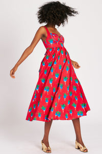 VICTORIA DRESS BLUE RADISHES DRESSES RachelAntonoff.com 
