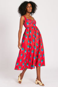 VICTORIA DRESS BLUE RADISHES DRESSES RachelAntonoff.com 